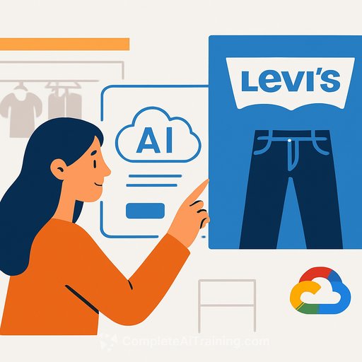 Levi's expands AI tool born from employee hackathon to 70 US stores with Google Cloud support
