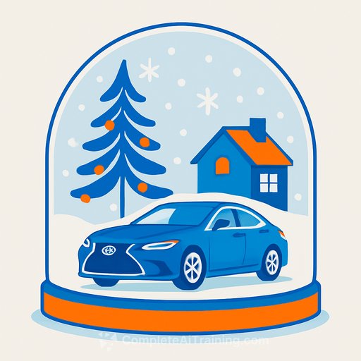 Lexus tests generative AI with a surreal snow globe holiday film from AKQA