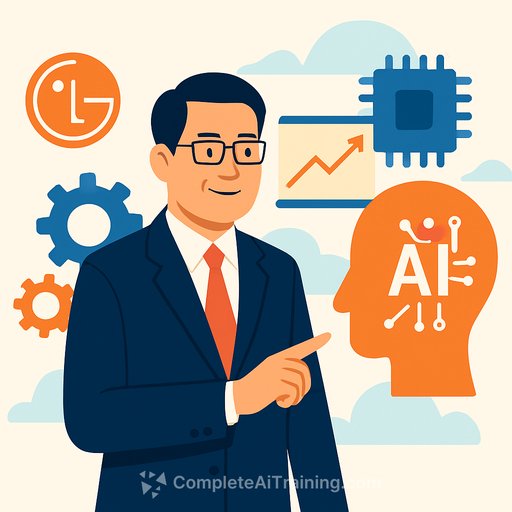 LG Electronics CEO Drives AI Transformation for Faster Innovation and Productivity