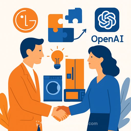 LG Electronics Taps OpenAI Partnership to Boost Home Appliance R&D and Fend Off Chinese Competitors