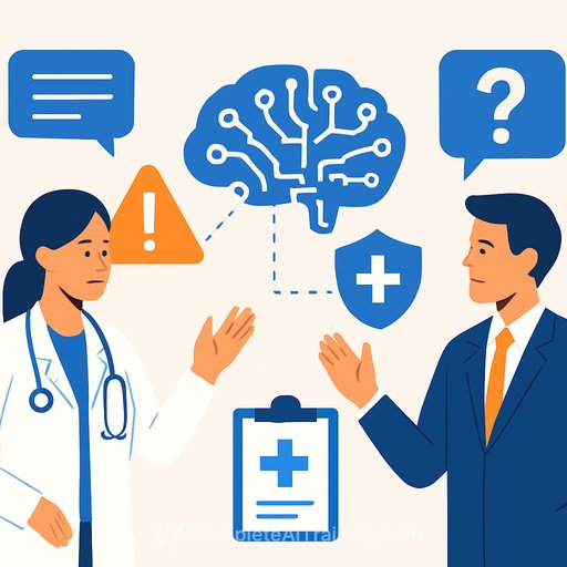 Liability uncertainty hinders AI adoption in healthcare, HLTH Europe panel hears