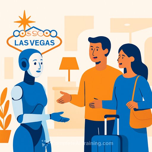 Lifelike AI Robot Aria Enhances Guest Experience in Las Vegas Hotels