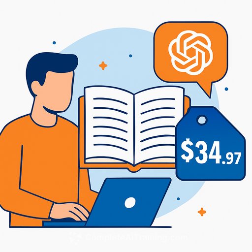 Lifetime subscription to ChatGPT-powered book generator Youbooks costs $34.97
