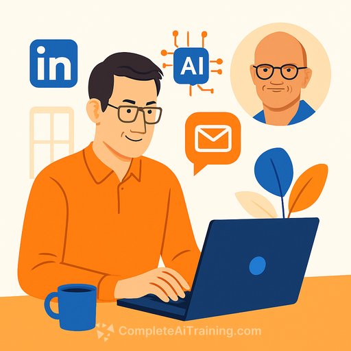 LinkedIn CEO Ryan Roslansky Uses AI to Write Almost Every Email-Even to His Boss, Satya Nadella