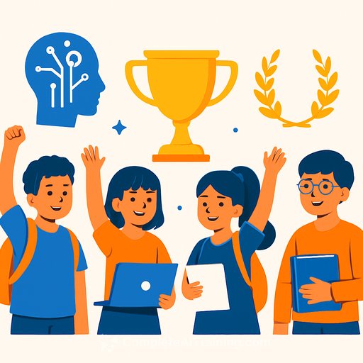 Livingston elementary students win New Jersey state Presidential AI Challenge