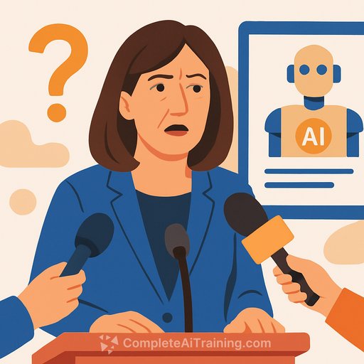 Liz Kendall Faces Questions Over Delayed AI Legislation in First Appearance as Science Secretary