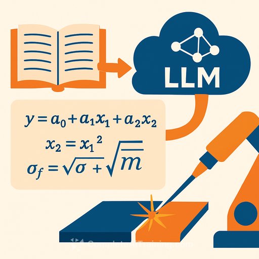 LLM converts literature into equations predicting defects in high-speed laser welding
