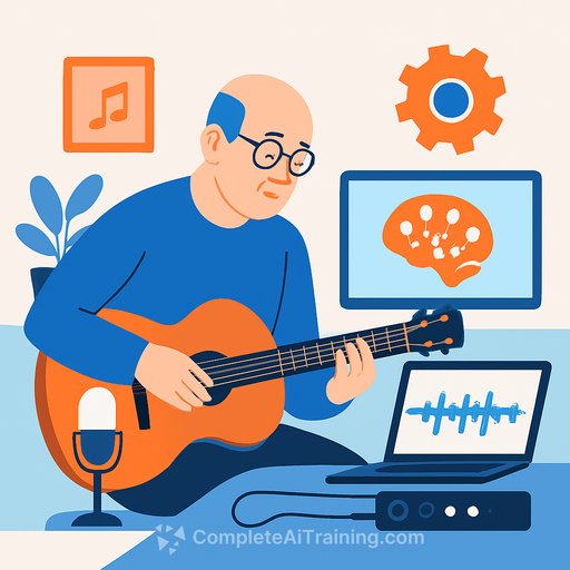 London musician with Parkinson's uses AI tools to finish album after losing ability to play guitar