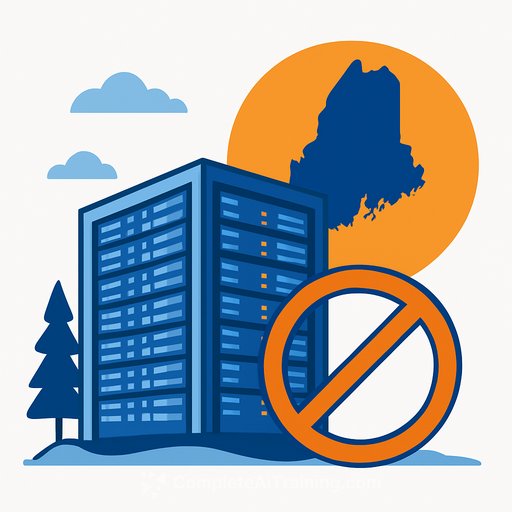 Maine becomes first US state to pass moratorium on large AI data centers