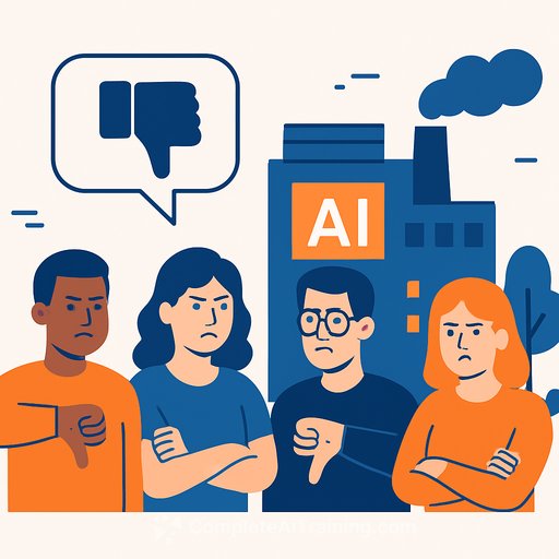Majority of Americans oppose nearby artificial intelligence data centers