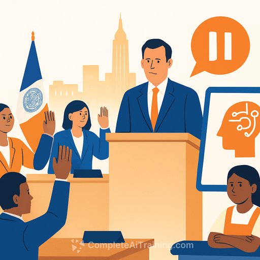 Majority of New York City Council asks mayor to pause AI rollout in public schools