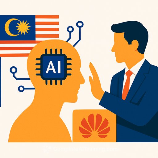 Malaysia Denies Government Involvement in AI Project Using Huawei Chips