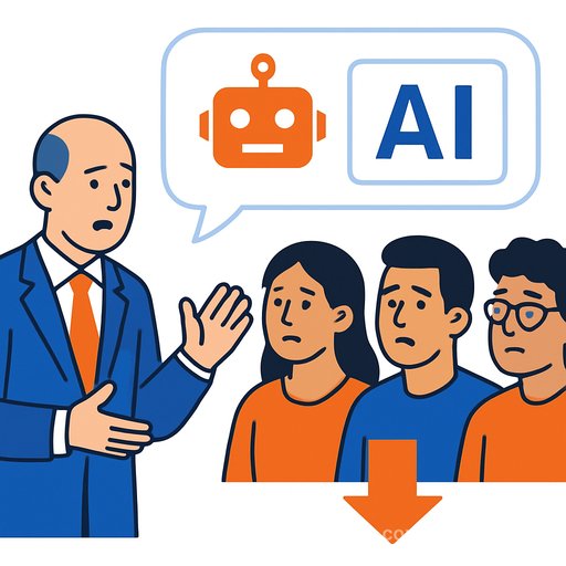 Managers need better language for talking to their teams about AI job cuts