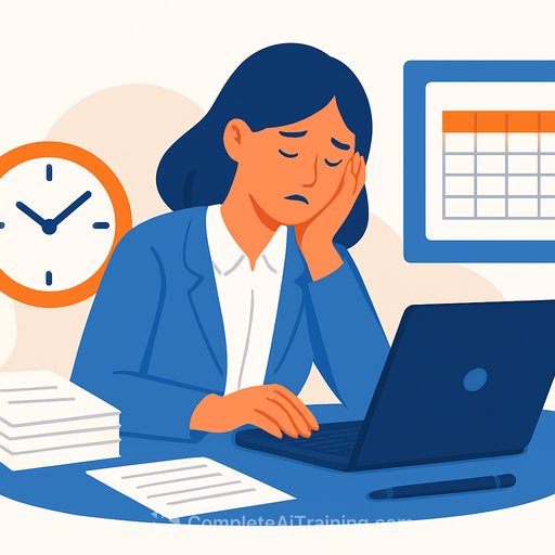 Manual data entry eats an hour daily for most practice staff, survey finds