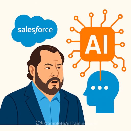 Marc Benioff Warns AI Is Racing Ahead of Customers as Salesforce Leans Into Agentforce