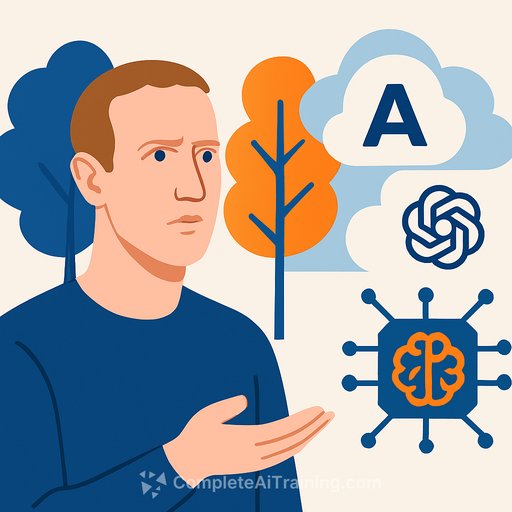 Mark Zuckerberg criticizes Anthropic and OpenAI for centralizing artificial intelligence power