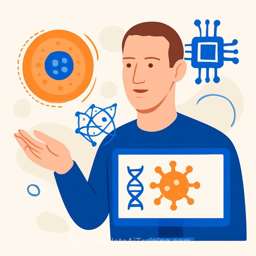 Mark Zuckerberg launches AI Biohub to create virtual cells and help cure diseases
