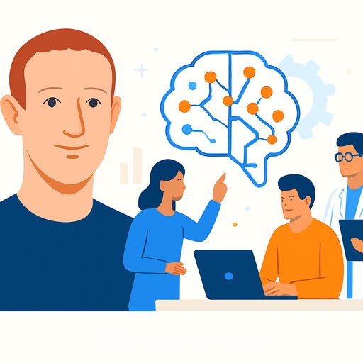 Mark Zuckerberg says a small team of researchers can make substantial AI progress