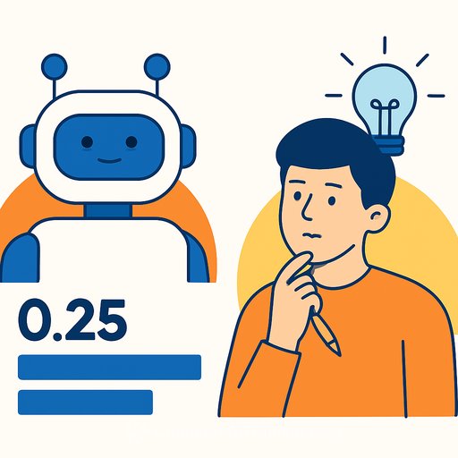 Math says ChatGPT tops out at 0.25 creativity - nowhere near expert humans