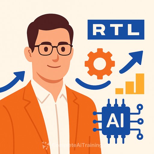 Maximilian Orgonyi appointed Chief Transformation Officer to drive AI strategy at RTL Deutschland