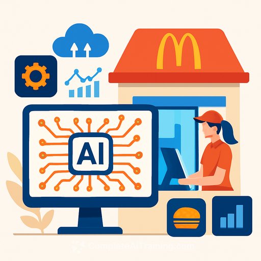 McDonald's AI push turns fast food restaurants into self-optimizing software systems