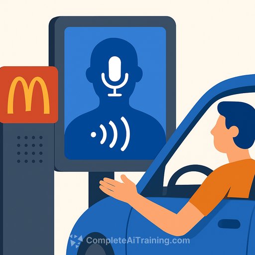 McDonald's pilots AI drive-thru voice assistant in second attempt at automated ordering