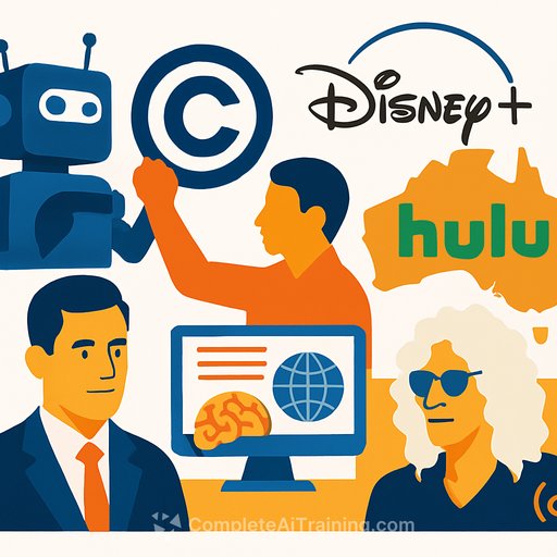 Media Giants Fight AI Over Copyright, Disney Brings Hulu to Australia, McIntyre Eyes REA CEO, AI Firms Scrape News, Stern Weighs SiriusXM Exit