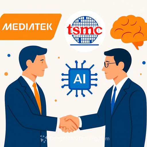 MediaTek hires former TSMC packaging executive as AI chip adviser