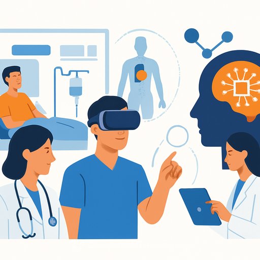Medical education integrates simulation, VR, and AI to personalize learning and build clinical skills