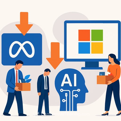 Meta and Microsoft cut 16,000 jobs as tech firms increase AI investment