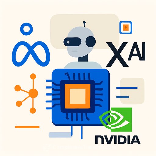 Meta and xAI rely on Nvidia infrastructure for new AI models, reinforcing chipmaker's market position