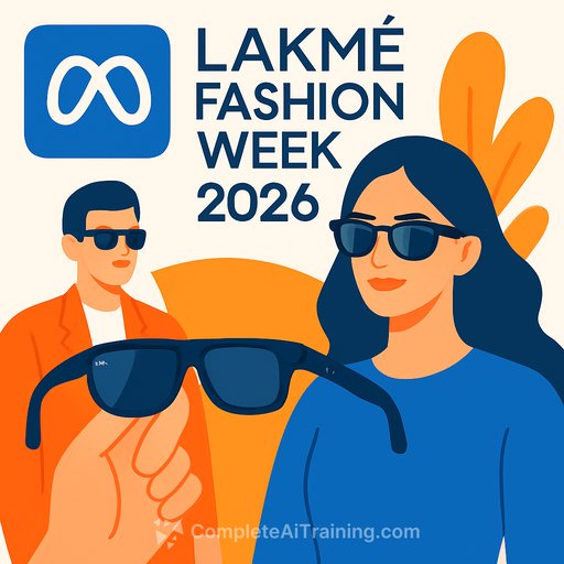 Meta brings Ray-Ban smart glasses to Lakmé Fashion Week 2026 with creator and designer integrations