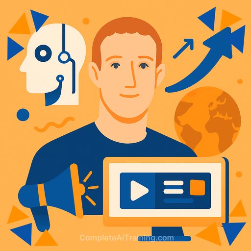 Meta CEO Mark Zuckerberg: AI to Revolutionize Advertising and Boost Global GDP Share
