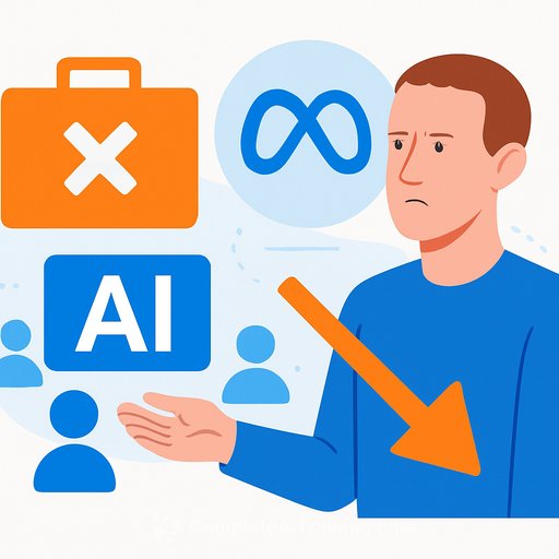 Meta Cuts 600 AI Jobs to Speed Decisions as Zuckerberg Demands Faster Progress