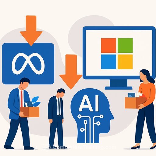 Meta cuts 8,000 jobs and Microsoft offers buyouts as AI costs squeeze Big Tech workforces