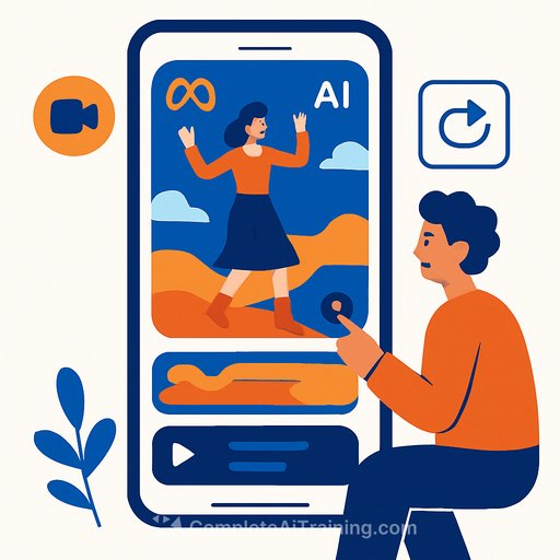 Meta Launches Vibes, a Free AI Video Feed for Creating and Remixing Videos