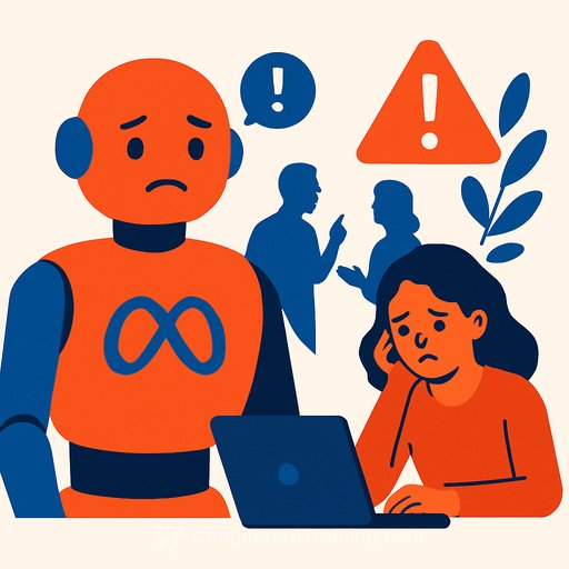 Meta’s AI Chatbot Failures Spark Outrage as Experts Demand Urgent Safeguards for Vulnerable Users