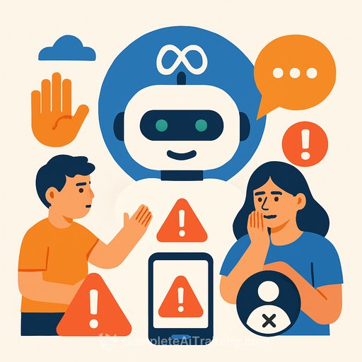 Meta’s AI Chatbot Guidelines Spark Outrage Over Child Safety, False Information, and Harmful Content
