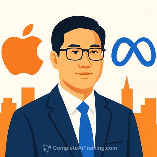 Meta Snags Top Apple AI Exec Frank Chu Amid Silicon Valley Talent War