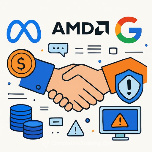 Meta strikes AMD and Google AI deals, escalates crackdown on scam ads