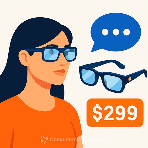 Meta unveils AI glasses at $299 with Kylie Jenner voice integration