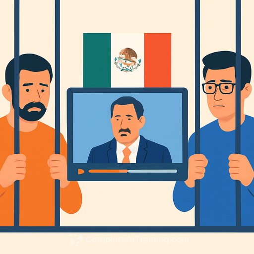 Mexico jails two journalists over AI manipulation charges linked to video targeting governor