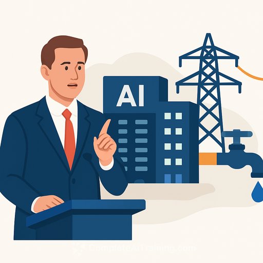 Michael Baumgartner introduces bill requiring AI data centers to pay for power and water infrastructure