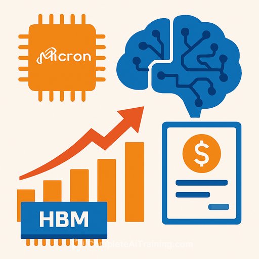 Micron's AI Memory Boom: Record $37.4B Sales, HBM Sold Out Through 2026, Guidance Points to 50% Margins