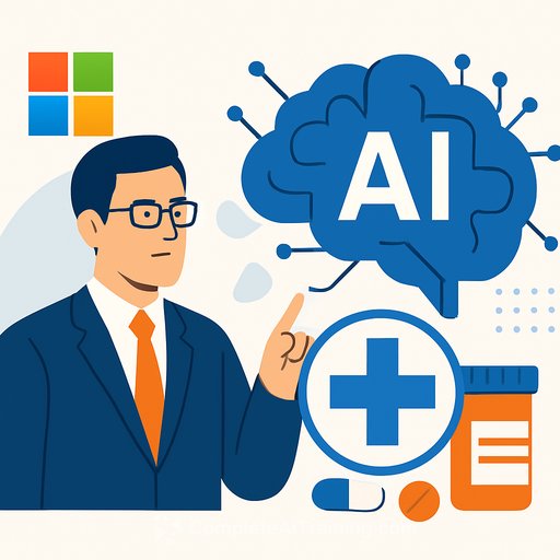 Microsoft AI CEO says medicine is the biggest AI market