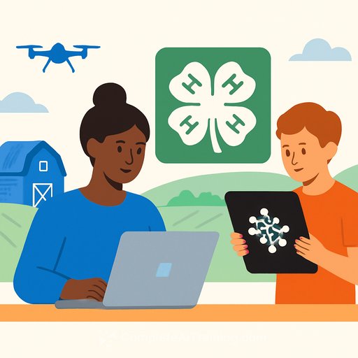 Microsoft and 4-H Extend Eight-Year, $10M Partnership to Bring AI Learning to Rural Classrooms and Farms