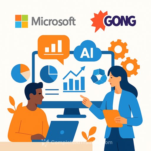 Microsoft and Gong Join Forces to Deliver Unified AI Sales Insights Across Copilot and Microsoft 365