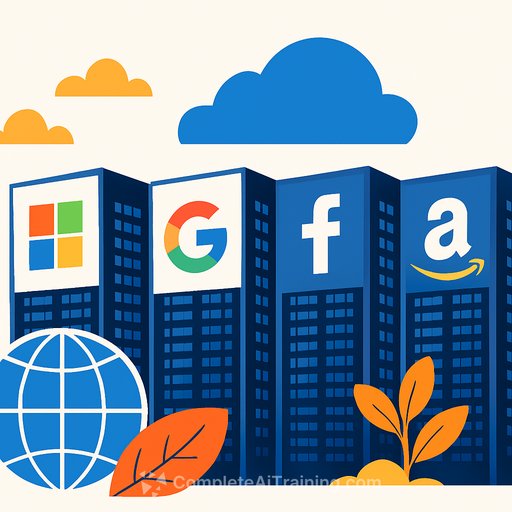 Microsoft and large US tech firms form coalition to address AI data center environmental concerns