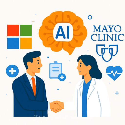 Microsoft and Mayo Clinic build AI model for healthcare, with Mayo retaining ownership