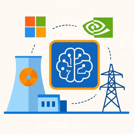Microsoft and NVIDIA launch AI tools to speed nuclear energy permitting and plant operations
